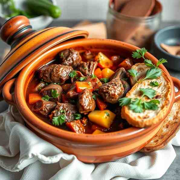 Hearty Moroccan Lamb Stew - Meat & Veg Recipe
